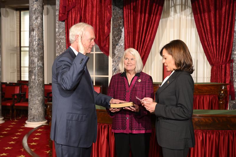 Swearing in photo