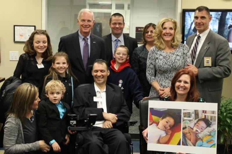 Sen. Johnson with Right to Try Patients