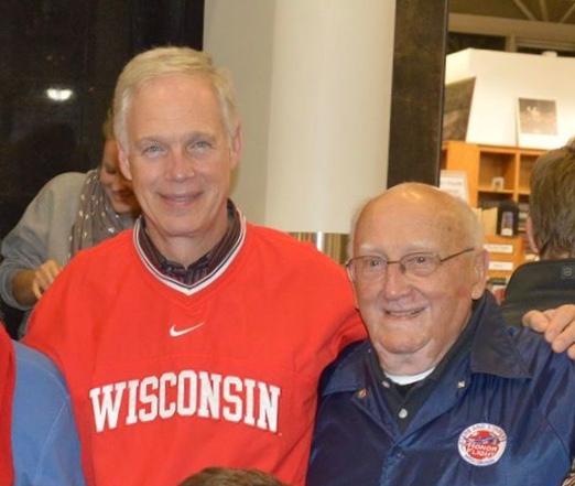 Sen. Johnson and Joe Demler