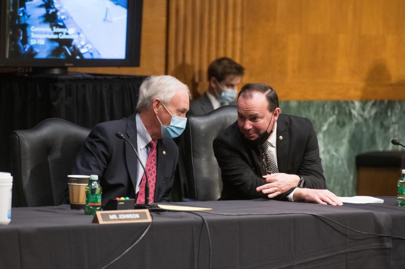 Senator Johnson and Senator Mike Lee