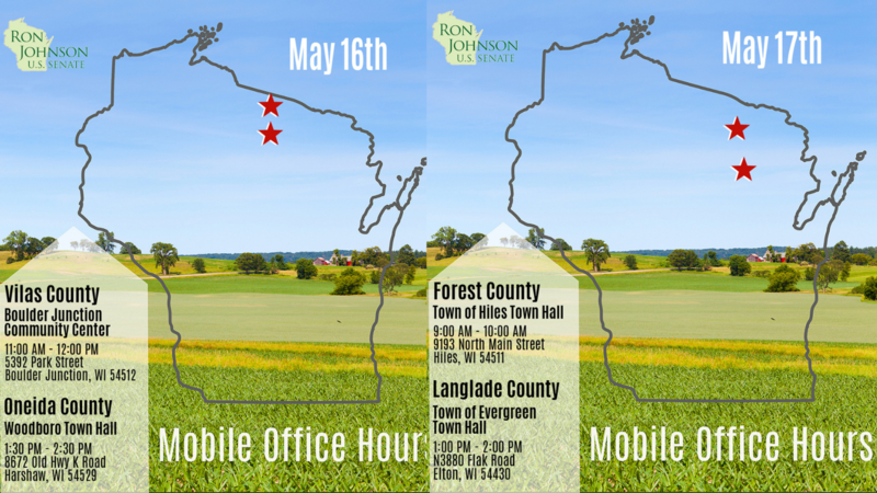 Dates of Mobile Office Hours
